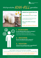 Poster: Milchprodukte Sinn-voll genießen
