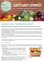 Factsheet: Vom Blatt bis zur Wurzel