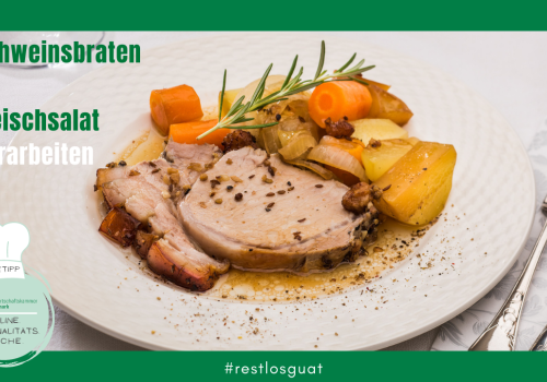 Schweinsbratensalat