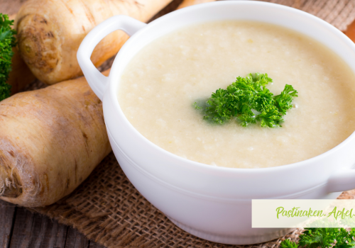 Pastinaken-Apfel-Suppe