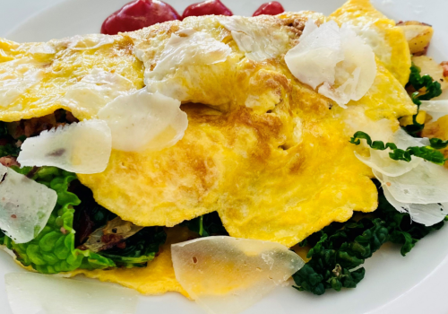 Flower Sprouts Omelette