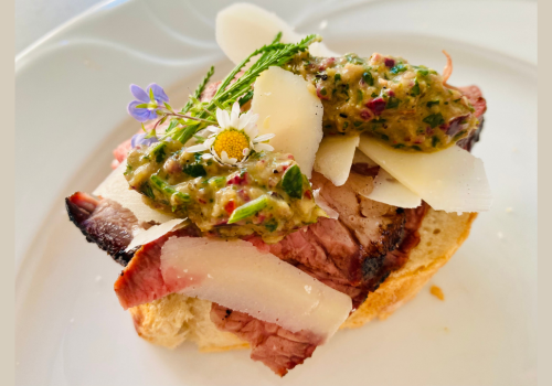 Steak-Crostini mit Chimichuri