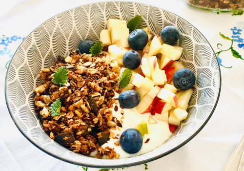 Kürbiskern-Granola