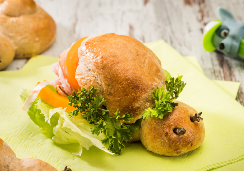 Joghurt-Käse-Schnecken