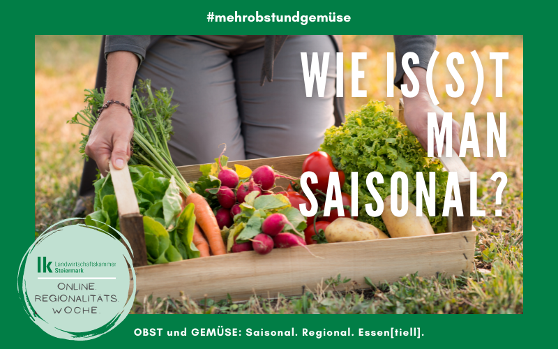 Wie is(s)t man saisonal?