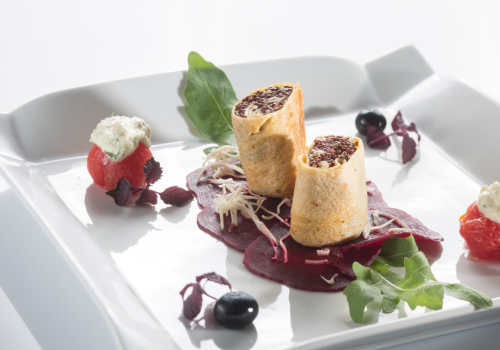 Steirische Kren-Quinoa- Röllchen