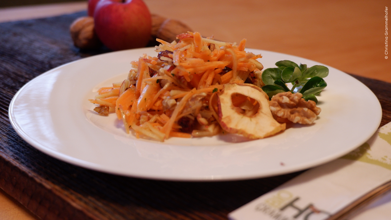 Apfel-Karotten-Salat