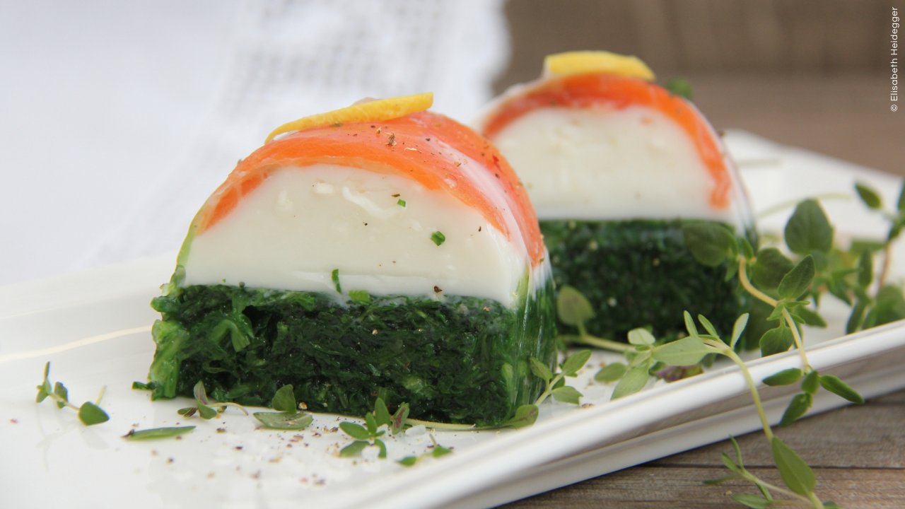 Joghurt-Spinat-Sushi