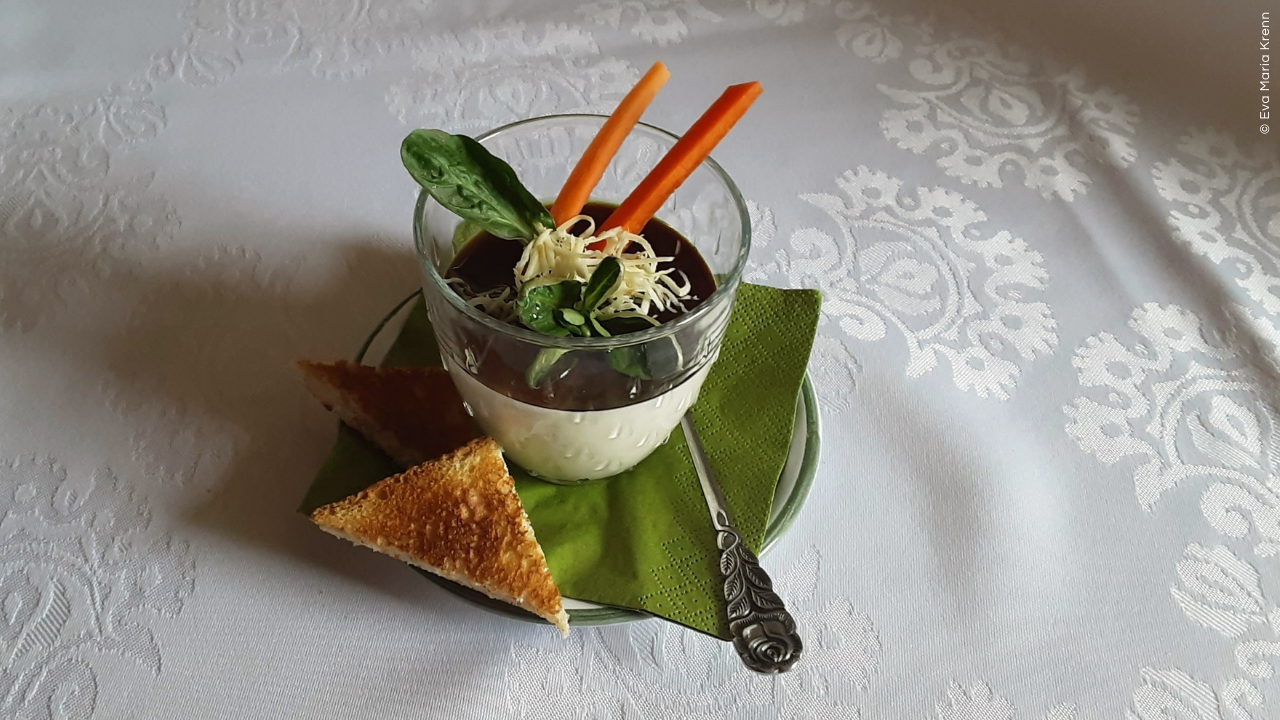 Kren-Sauerrahm-Mousse