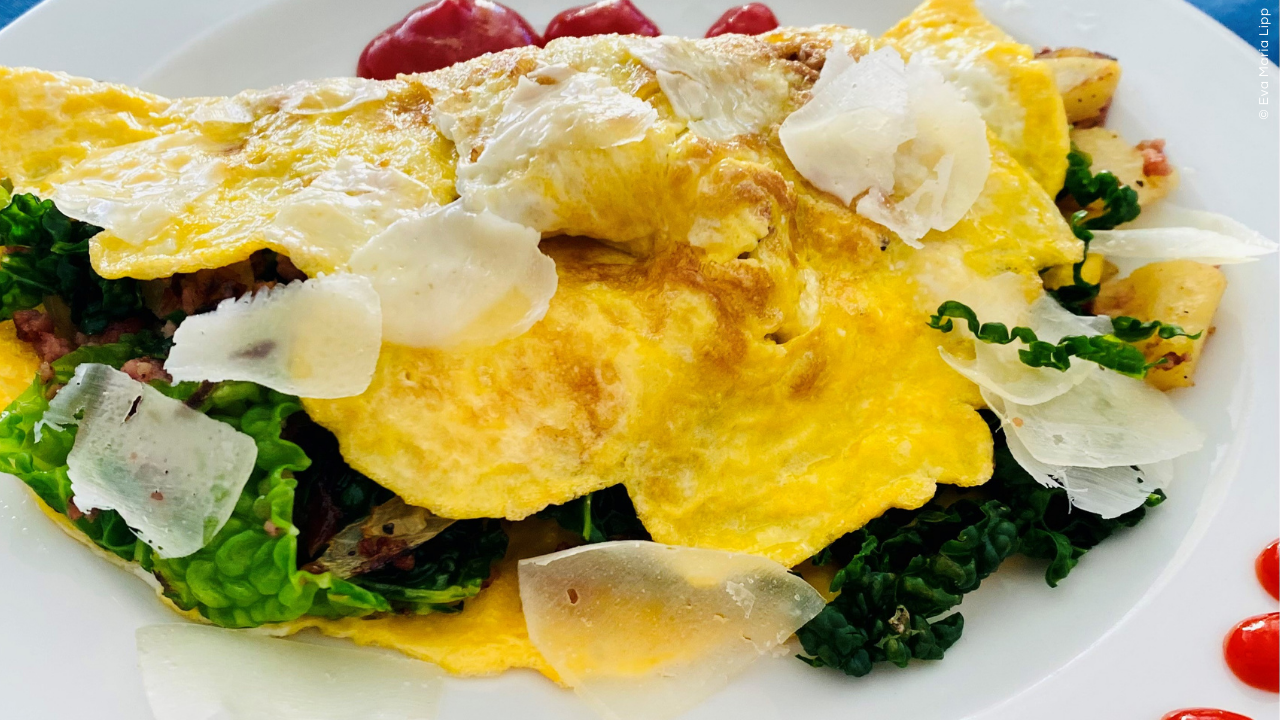 Flower Sprouts Omelette
