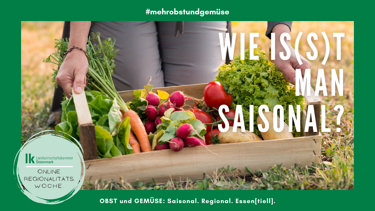 Wie is(s)t man saisonal?