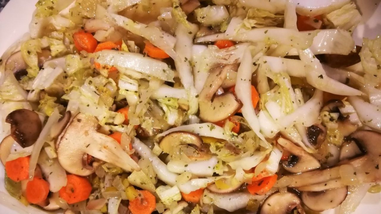 Chinakohl-Wok